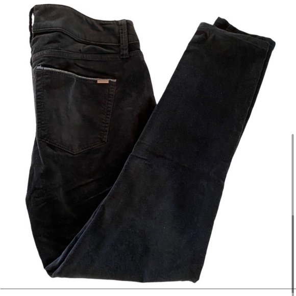 White House Black Market 5 Pocket Velvet Mid-Rise Skinny Jeans 4 SHORT - Picture 3 of 5